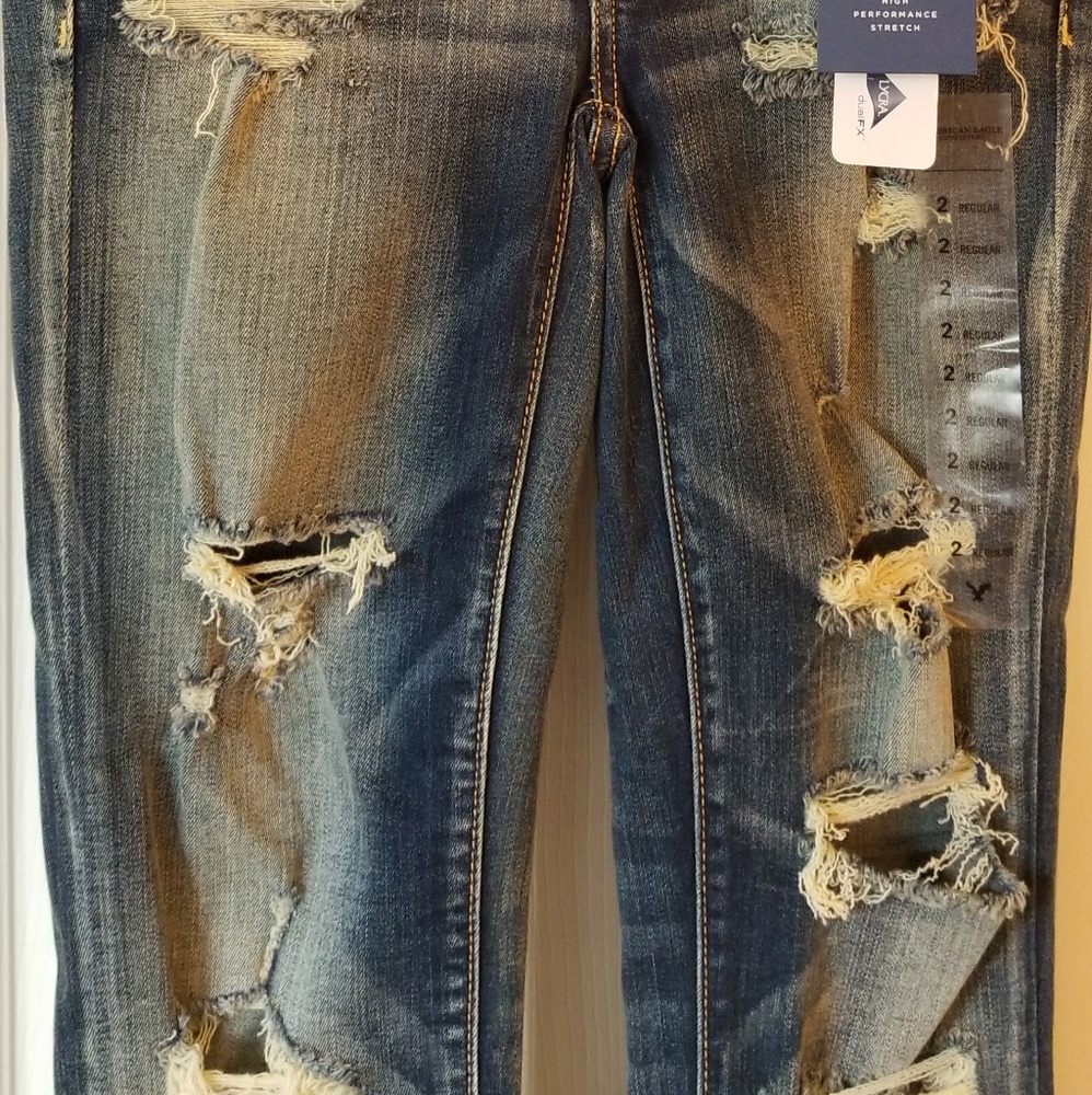 Low Rise Stretch Jeggings - Picture 2 of 7